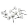 10Pcs Ra Shank Dental Polishing Brush Drill Wheel Materials Cotton Felt Goat Wool Alumina Tools Dia 10Mm Handpiece Rotary Tools