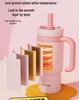 Whale Thermos Straw Cup for Kids - Fun and Easy Drinking for Home and Kindergarten