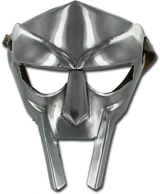 MF DOOM Mask Mad-villain Steel Face Armor Medieval Hand-Forged Mask