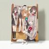 Cute Anime Character Polyester Tapestry With Free Hanging Accessories Wall Hanging Decor For Bedroom Dorm Friend Holiday Gift