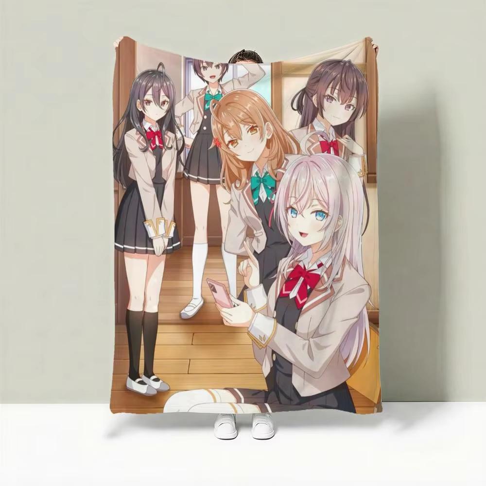 Cute Anime Character Polyester Tapestry With Free Hanging Accessories Wall Hanging Decor For Bedroom Dorm Friend Holiday Gift