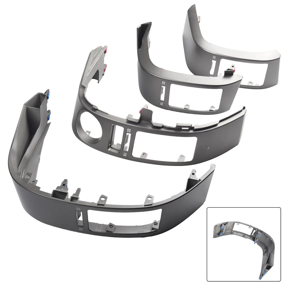 4pcs/set Center Inner A/C Dash Air Vent Cover Trim ABS Plastic For Toyota For Prius 2004-2005 55670-47060 Car Accessories