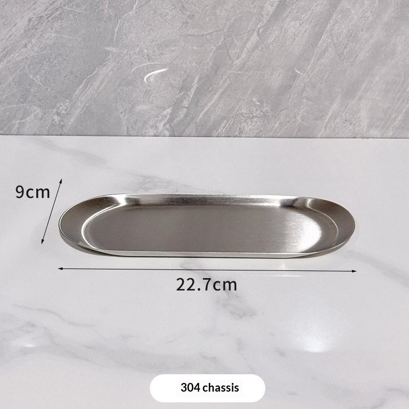 3Pcs Stainless Steel Toothbrush And Toothpaste Holder Tray Home Storage Organizer Bathroom Accessories Lazy Tube Squeezer