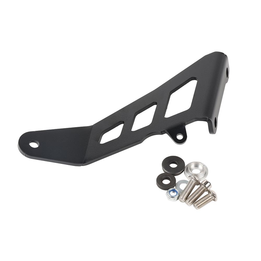 z500 New Motorcycle Accessories For KAWASAKI Ninja 500 Ninja500 Z500 Z 500 2024 2025 2026Exhaust Holder Hanger Bracket Support чёрный