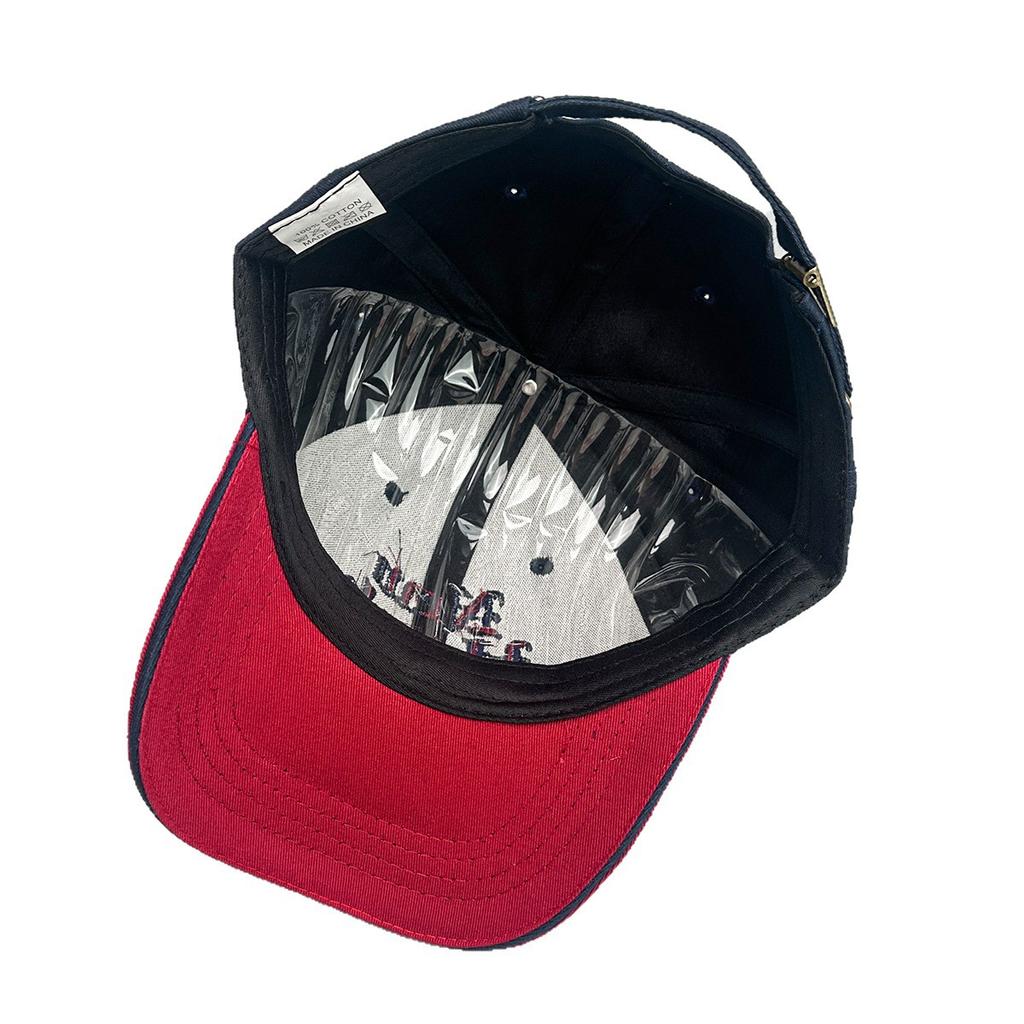 Hard Top Color Matching Letter Embroidery Baseball Cap Men'S And Women'S Sunshade Fashion Casual High Quality Versatile Cap