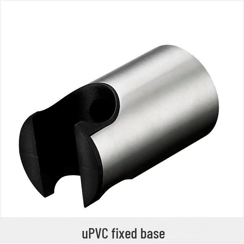 Punch-Free Adjustable Shower Head Wall Mount and Holder
