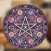 Hexenkreis® Gothic Pentagram Wooden Wall Decor Handmade Vintage Altar Art Wiccan Supplies Pagan Ritual Witchcraft