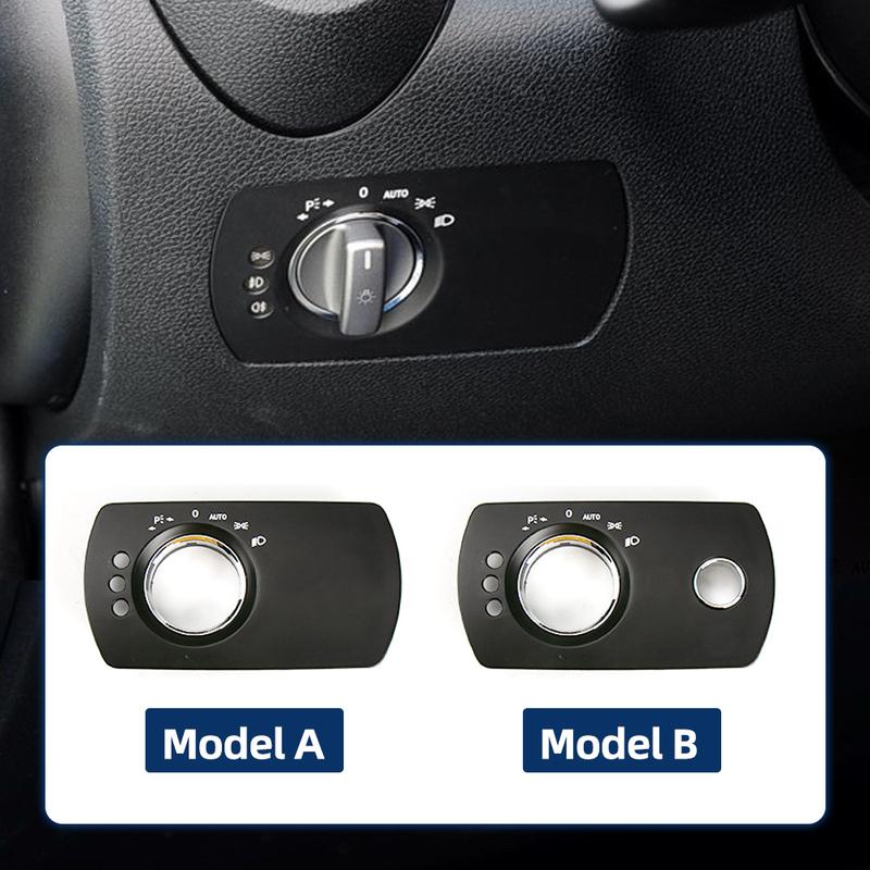 Headlight Switch Panel Trim Cover 1715451104 For Mercedes‑Benz SLK Class R171 2004‑2010 SLK280 SLK300 SLK350 Repair Part