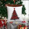 New Christmas Pillow Cover Red Plaid Creative Print Home Living Room Sofa Pillow Cover Premium Durable Quality