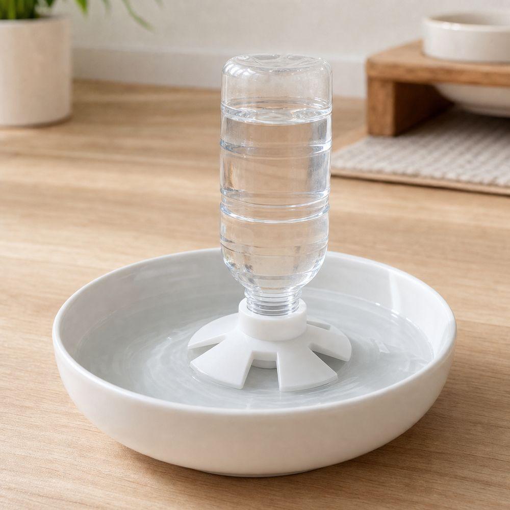 Universal Bottle Adapter 3D Printed Pet Water Bottle Adapter Automatic Water Dispenser  Home Use