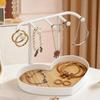 Jewelry Stand Display Organizer for Earrings Necklaces Rings Portable Holder Rack for Retail Stores Home Bedroom Storage