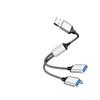 Type-C Portable USB Hub: Docking Station, Flash Drive, Mouse Extension, Cord Splitter, Multi-Port Expander.