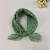 In spring and summer, the new cotton small square scarf for cats is opened for women's travel and vacation decoration, headscarf, sunscreen and neck s