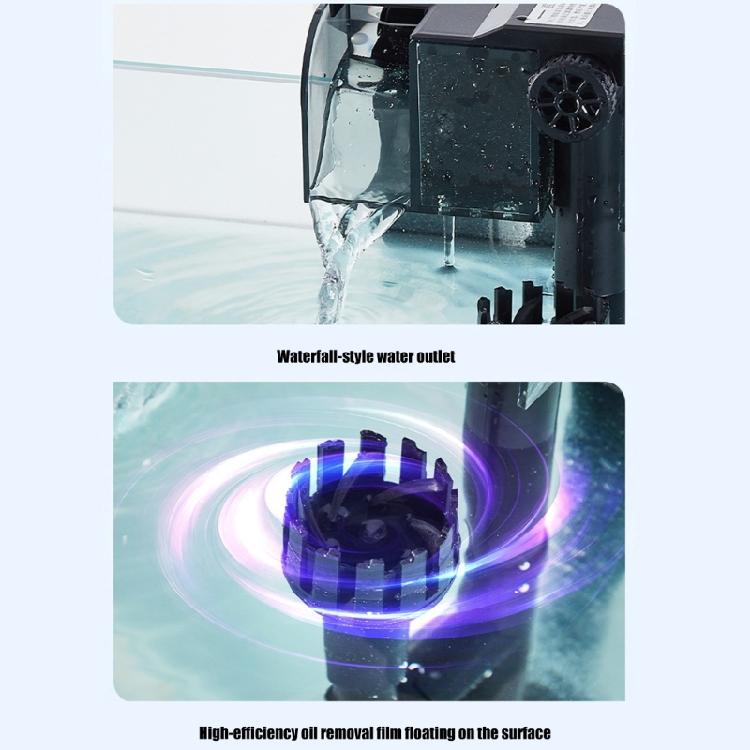 Easy Install External Aquarium Filter 3In1 Multilayer Purification Pump For FishTanks Water Purification Systems