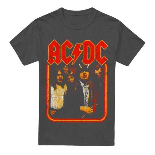 AC/DC Unisex Adult Group Distressed T-Shirt