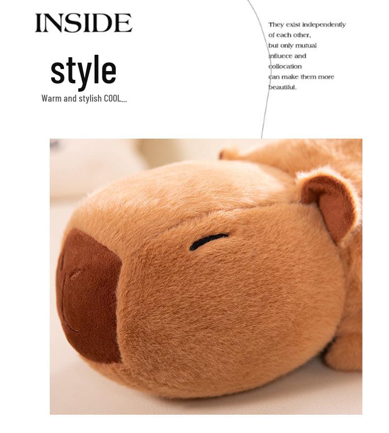 Funny Panda to Capybara Plush Transforming Doll - Soothing Sleep Toy & Birthday Gift