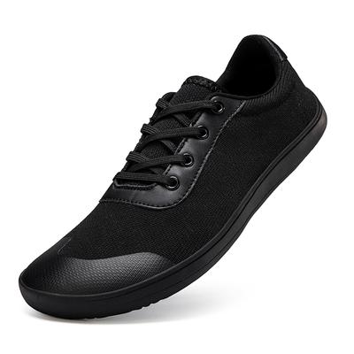 Sapatos Minimalistas Descalços Masculinos Femininos Dedos Largos Zero Drop Tênis Masculinos Outdoor Corrida Malha Casual Cadarço Sapatos da Moda