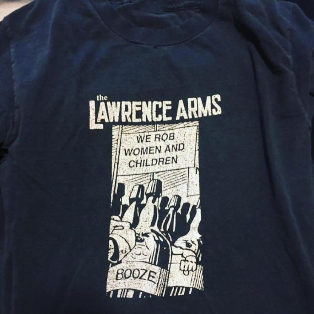 The Lawrence Arms The 25th Anniversary Black Unisex All Size OM214 Unisex T-Shirt XXL