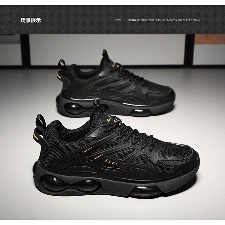 Single cotton new men's sports and leisure shoes platform air cushion shoes are light, comfortable and fashionable