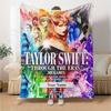 Name Custom Swift Print Flannel Blanket High Quality Warm Comfortable Cover for All Seasons Perfect for Gifts Home Decor