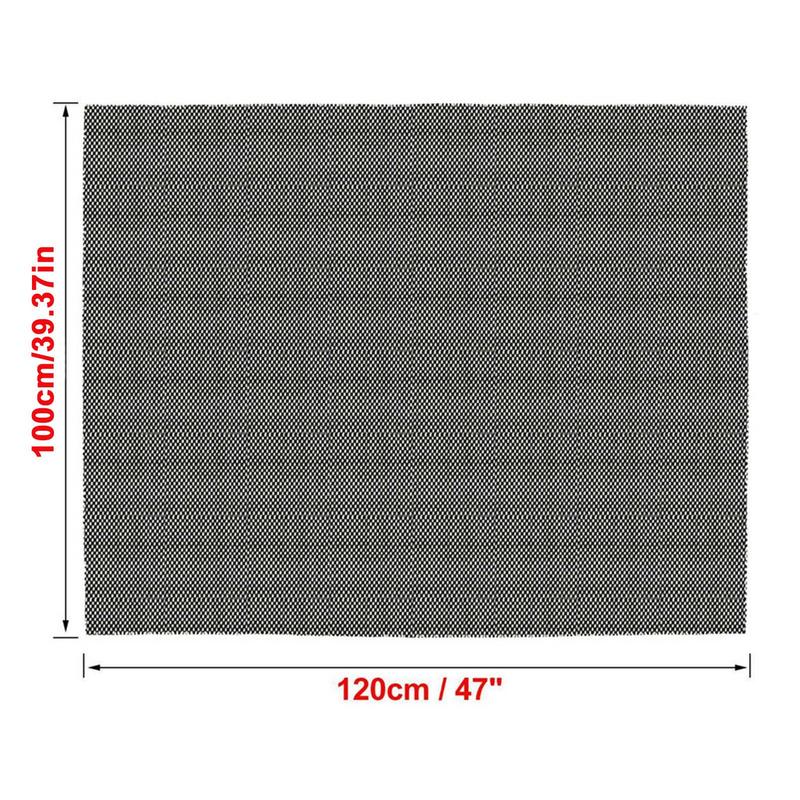 Protiskluzová PVC podložka na střechu auta 120x100cm Ochranný kryt pod střešní tašku na zavazadla pro SUV vozidla Příslušenství