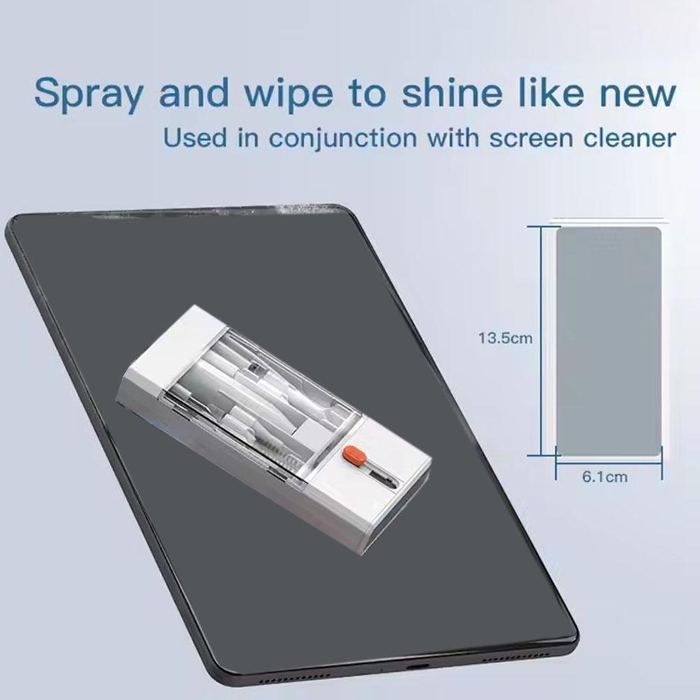 New 22-in-1 Multi-Functional Cleaning Kit 1 Step Deep Clean Set Keyboard Brush Earphone Screen Cleaner Electronics Accessories