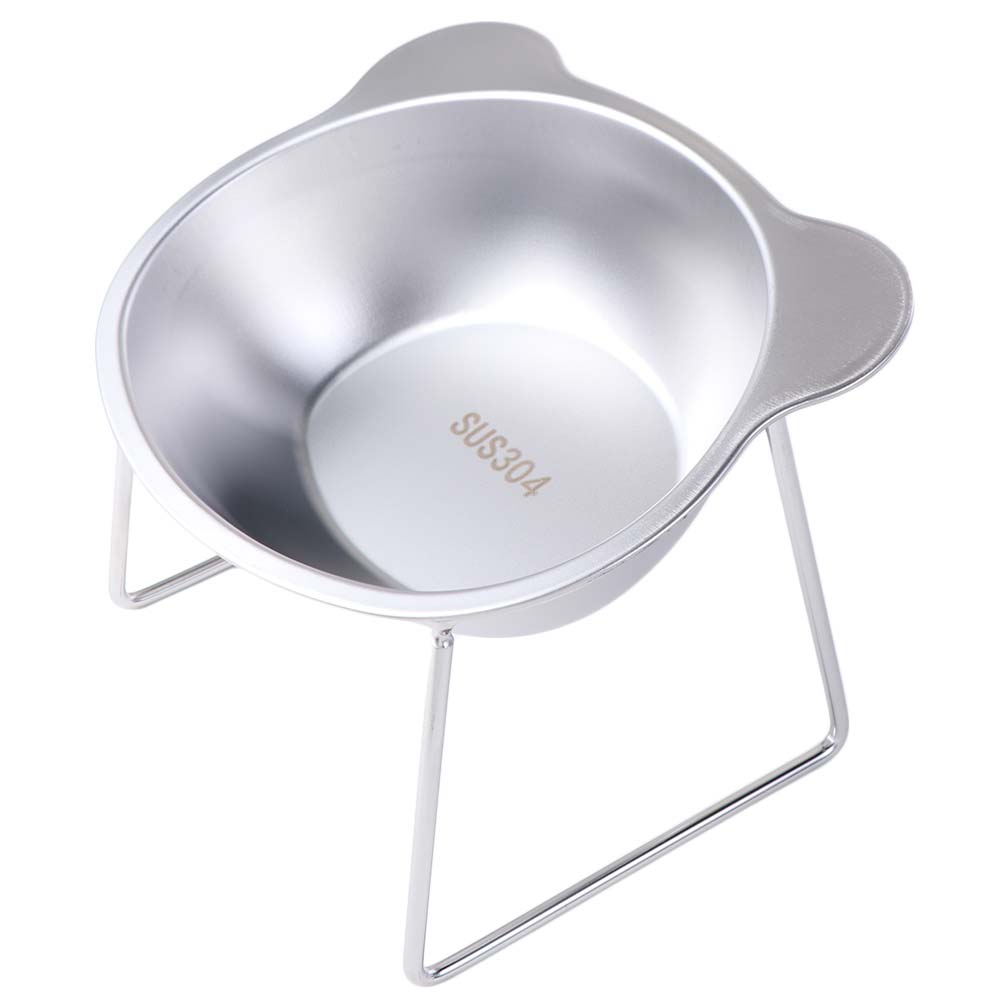 Anti Overturning Elevated Cat Food Bowl Cervical Protection High Foot Dog Feeder  Water Bowl