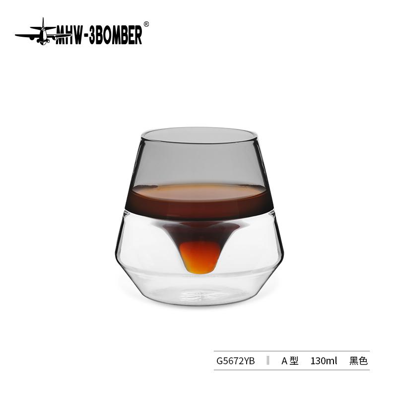 MHW-3BOMBER DW Series Glass Cup Double Wall Glass Coffee Mugs Borosilicate Glass Espresso Cups Professional Barista Accessories