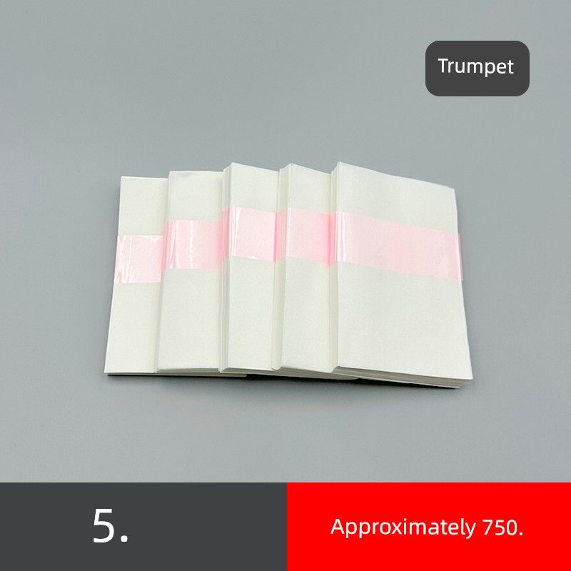 

Aiwen Disposable Hair Perm Paper, Ultra-Thin Hairdressing Perm Supplies, Salon-Specific Perm Paper, Hot and Cold Perm Paper Small Size [5 Bundles] about 750 Sheets