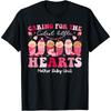 Caring For The Cutest Hearts Mother Baby Unit Valentines Day Cotton Men T Shirt