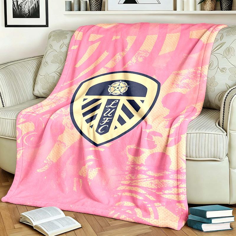 Leeds United Football Club Theme Blanket Suitable For Beds Sofas And Camping Perfect For Both Men And Women Comfortable Bedding All Year Round