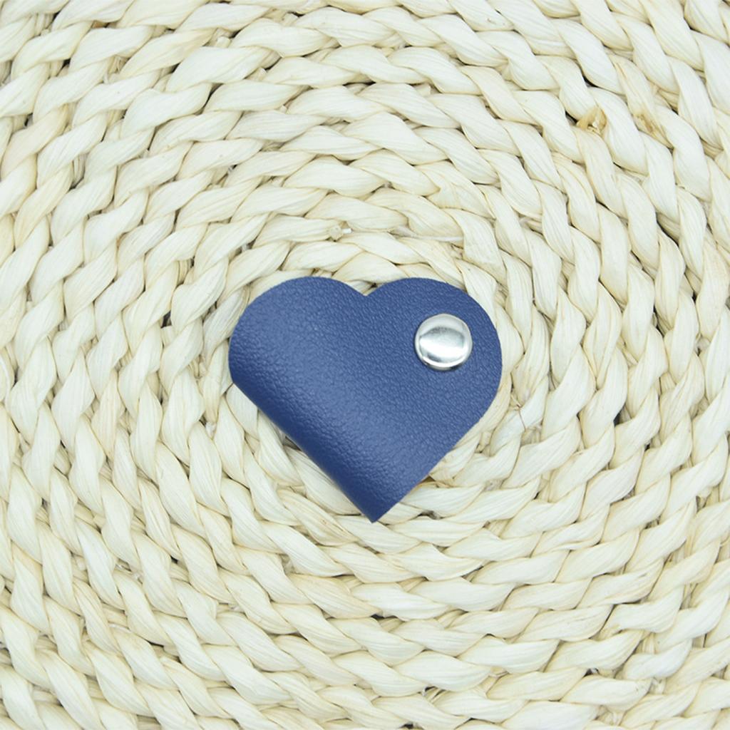 Kabel do słuchawek Kabel do transmisji danych Kabel zasilający Skórzany Organizer kabli w kształcie serca