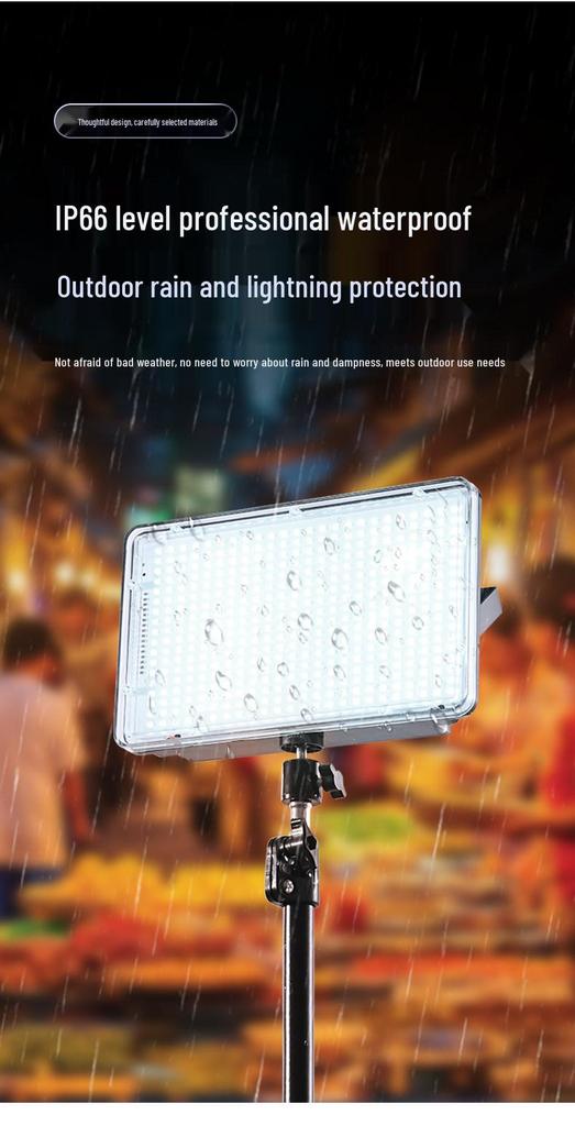 Super Bright Waterproof Outdoor Lamp with Ultra-long Battery Life and Emergency Charging