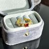 Caibao Series Open Ring Women'S Simple Fashion Niche Design Sweet Cool Light Luxury High-End Accessories