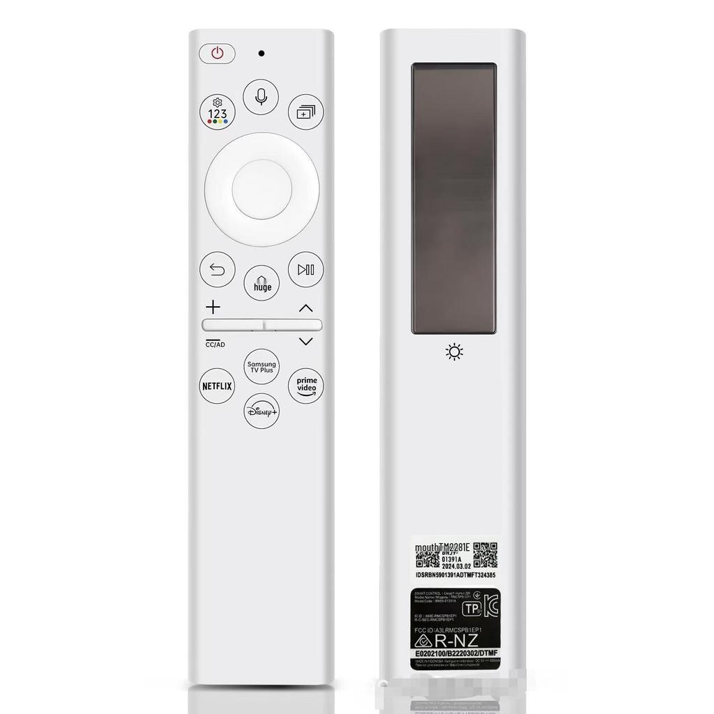 جهاز تحكم عن بعد صوتي لتلفزيون سامسونج من هونغيان متوافق مع BN59-01385A، 01391A، 01386D، 01390B