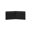 Daks Black European Imported Leather Inside Check Slim Wallet Dbwa6e854bk