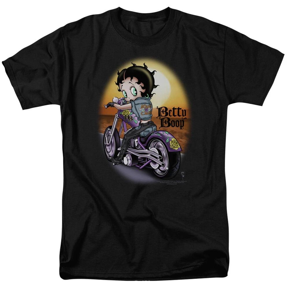Betty Boop  Wild Biker  T-Shirt - Regular or Tank - to 6X M