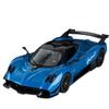 Modellino di Auto Supercar Pagani Huayra R in Lega 1/32 con Suono e Luci, Pull Back, Giocattolo per Bambini, Collezionabili, Regalo di Compleanno