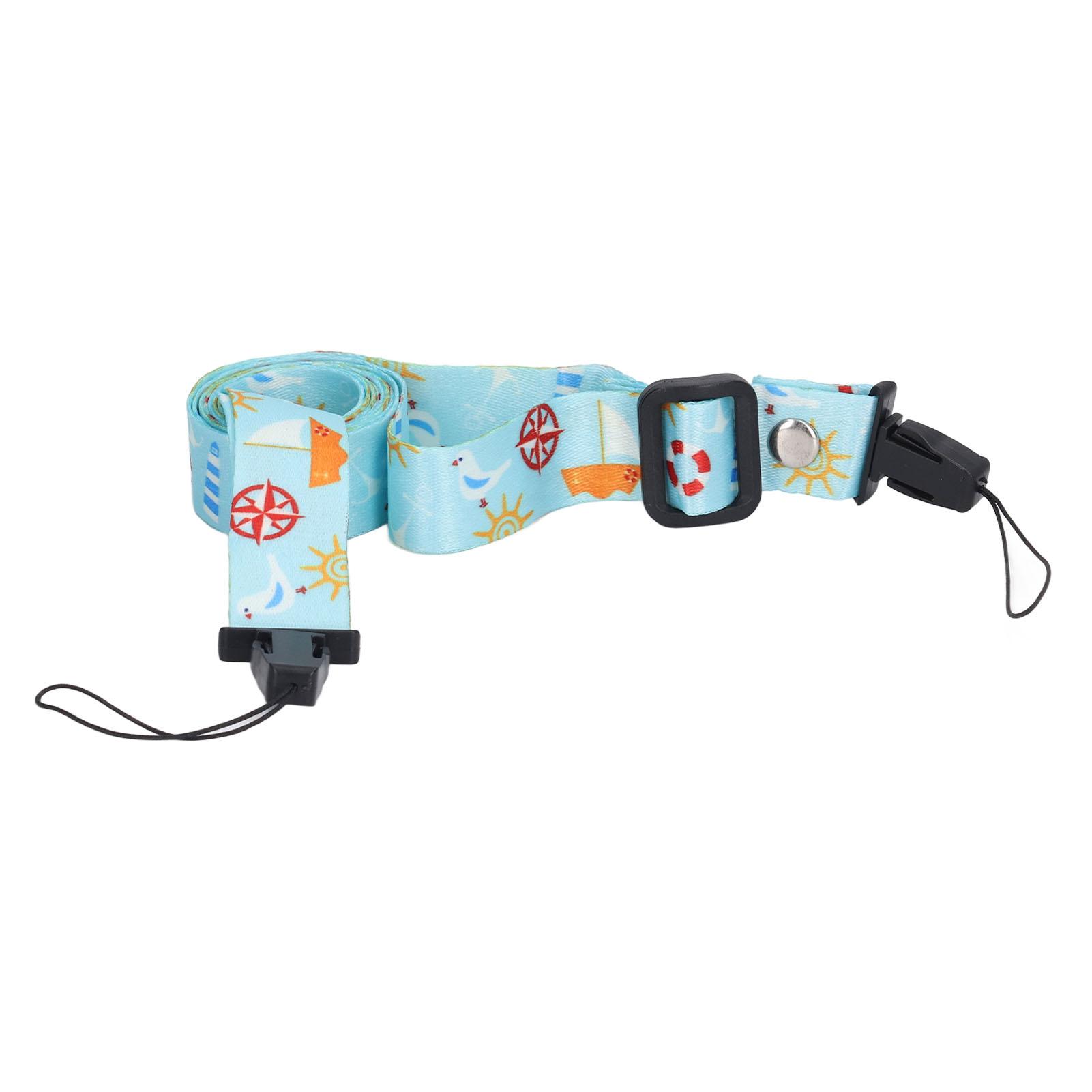 

1,2 м плечевой ремень для камеры, регулируемая длина, многофункциональный стильный ремень с принтом для камеры Nautical anchor