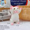Cartoon Soft Material Cat Shaped Squeeze Colorful Mini Size Animal Squeeze Cat Bell Bow Slow Rebound Squeeze