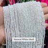 2 3 4mm Natürliche Facettierte Citrin Fluorit Amethyst Steinperlen Runde Mineralperlen Für Schmuckherstellung DIY Armband Zubehör