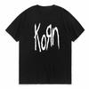 Korn Music Concert Rock Band T Shirt Unisexs Vintage Metal Gothic TShirt Korn World Tour Short Sleeve T Shirts
