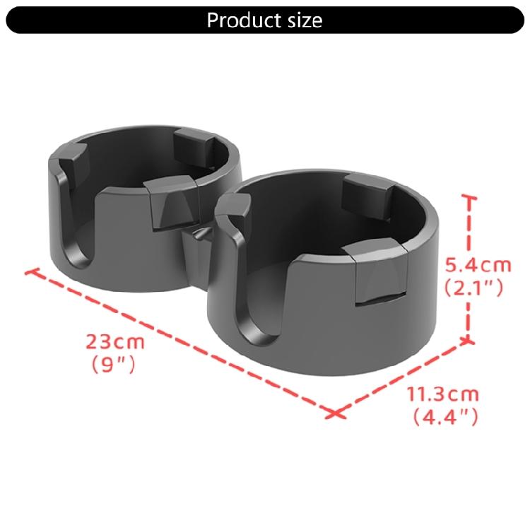 Cup Holder for Bedsides Tables and Workstations Spillproof Plastic Cup Stand Waterproof Office Coffee Mug Rack