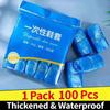 Disposable Shoe Covers Waterproof Wear-Resistant And Non-Slip 100 Pieces Per Pack