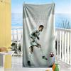 Goal Celebration Moment Beach Towel Quick-Dry Soft Microfiber Comfortable Lightweight Suitable for Swimming, Gym, Camping, Yoga Vacation