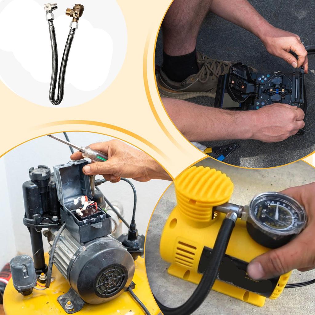 Replacement Tube For Air Compressor Energy Saving Sealing Parts Airtight Tube With Check Valve For Well Basement Industrial City