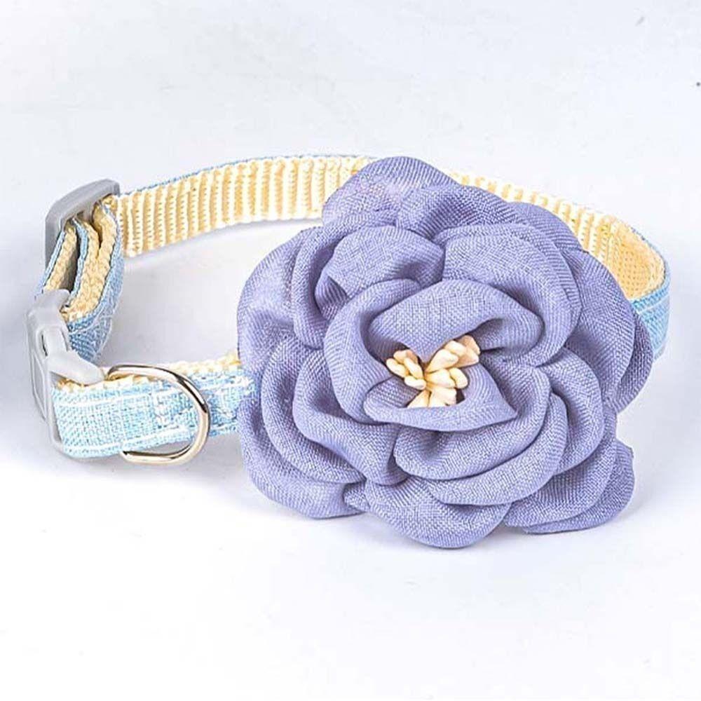 

Adjustable Puppy Pet Collar Soft Dog Leash New Cats Collar Pet Decorative