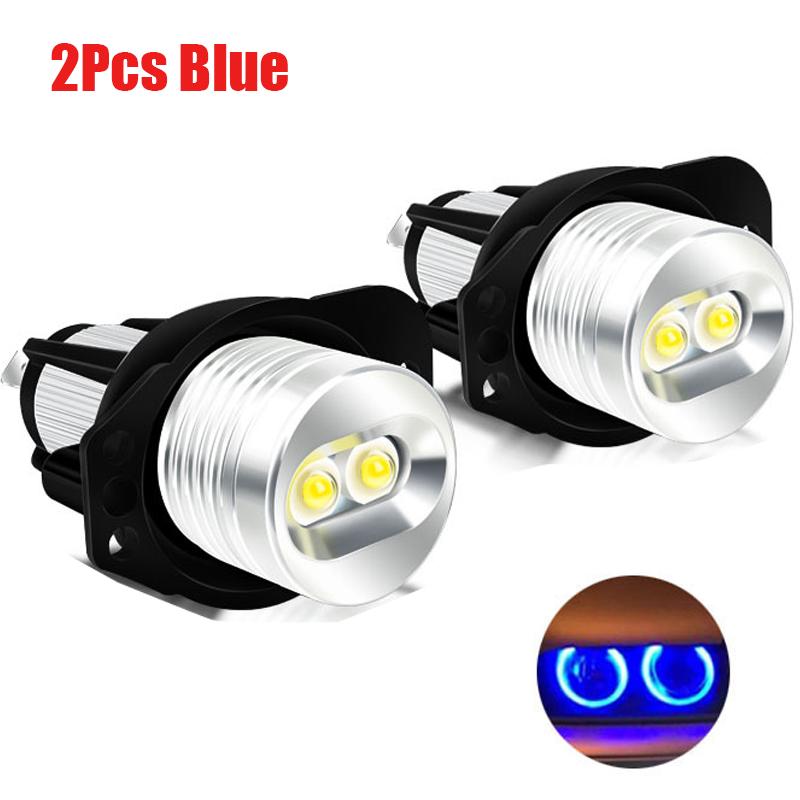 2Pcs LED Car Angel Eyes Marker Lights Bulbs for BMW E90 E91 3 Series 325i 325xi 328i 328xi 330i 330xi 335i 2005-2008 Fog Lamp