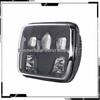 5x7 Square Truck & Motorcycle Headlights for JEEP, 6x7 inch Square Car Headlights