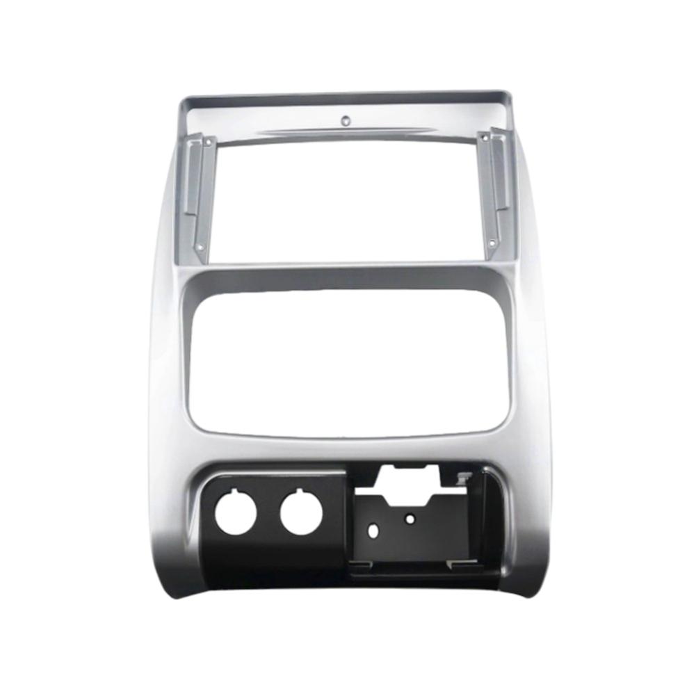 Radio Trim Panel 9inch Car Radio Dashboard Replacement Easy Installation Perfect Fit Seamless Integration ABS Plastic
